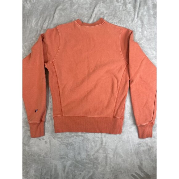 Women’s Vintage Reverse Weave Champion Sweater Orange Size X-small - Picture 6 of 12